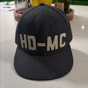 Harley-Davidson Gray Cap with White Logo